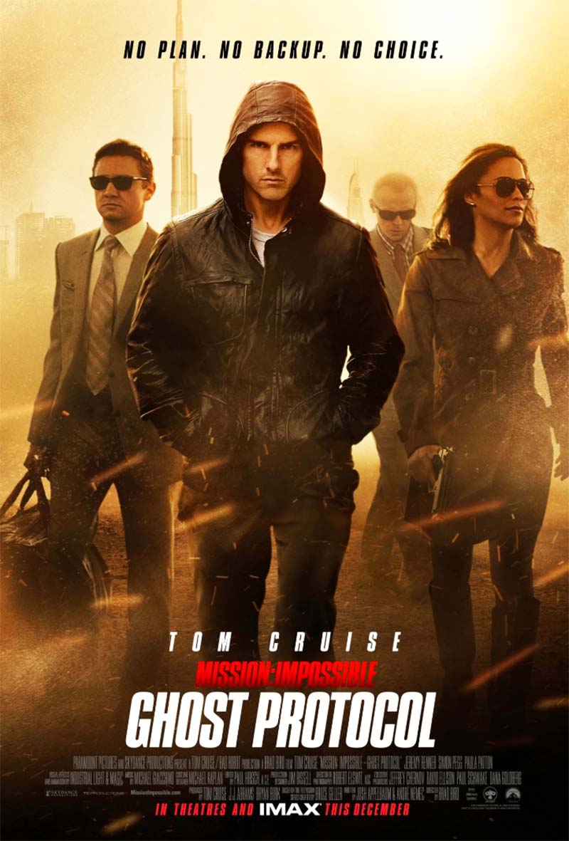 Mission: Impossible no:4 - Ghost Protocol 2011