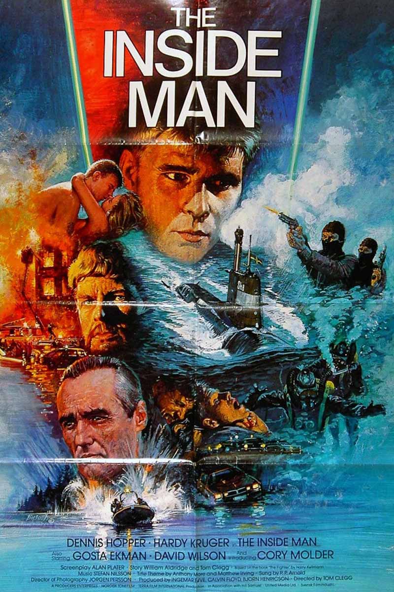 The Inside Man 1984 Swedish Film with Dennis Hopper