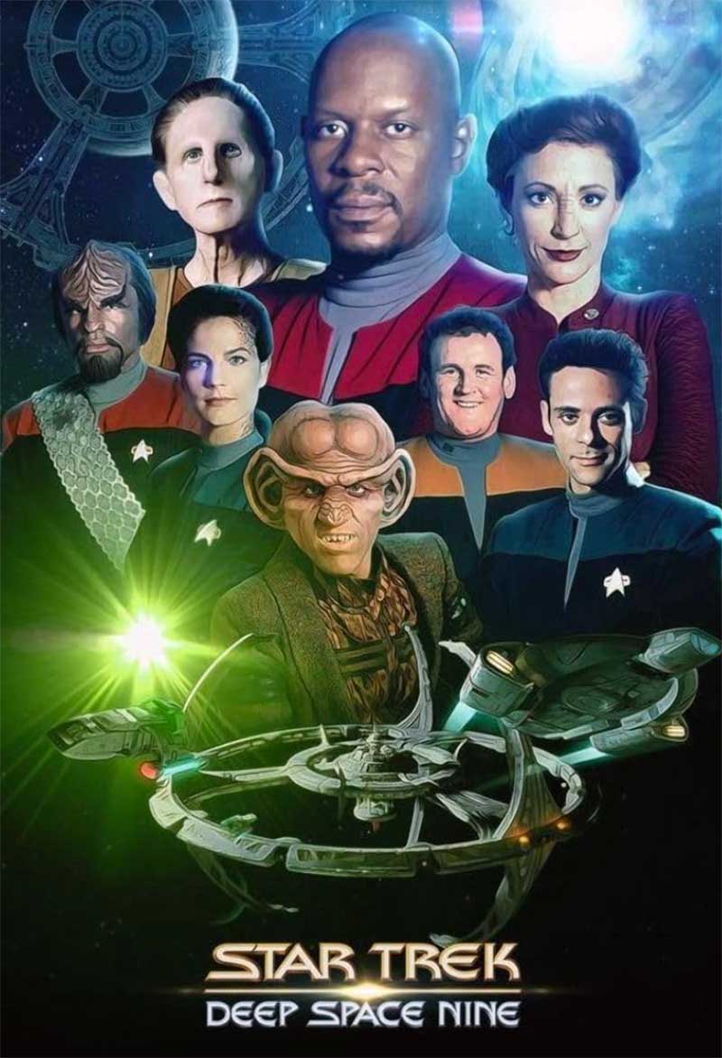 Star Trek Deep Space Nine 1993-1999 Series