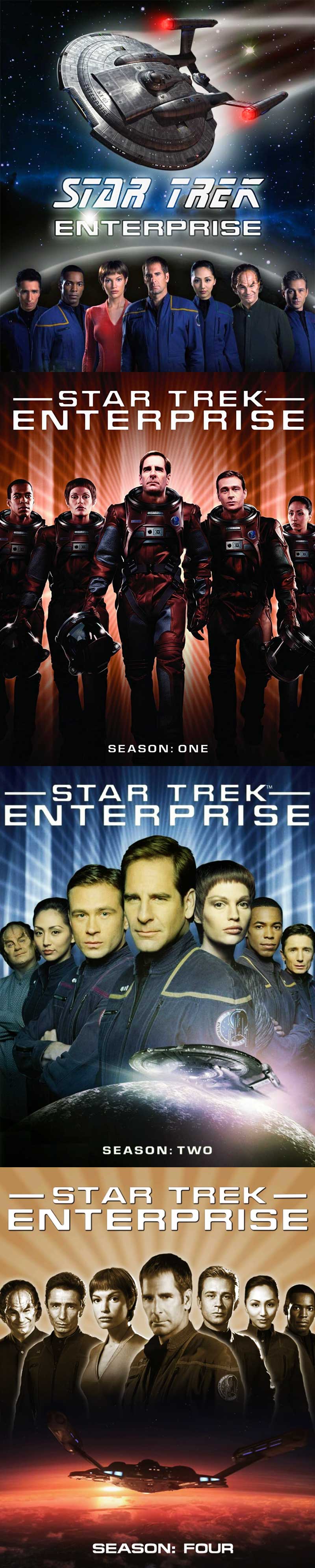 Star Trek Enterprise 2001-2005 Series