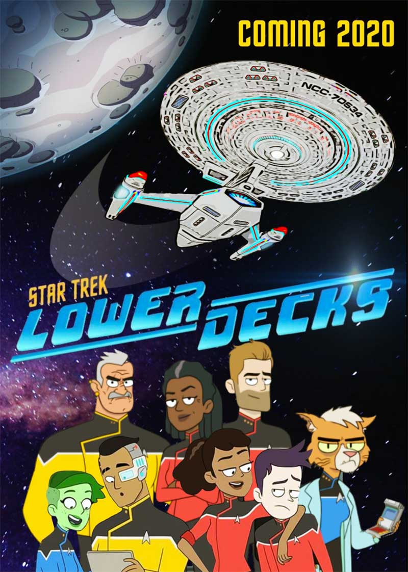 Star Trek Lower Decks 2020-2024 Animated Series