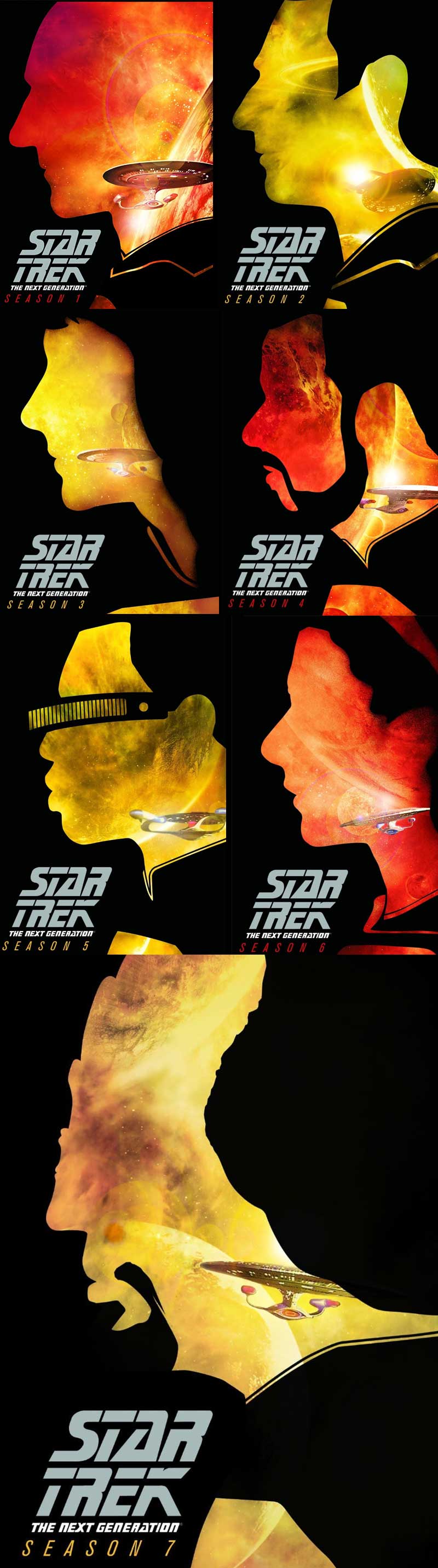 Star Trek The Next Generation 1987-1994 Series