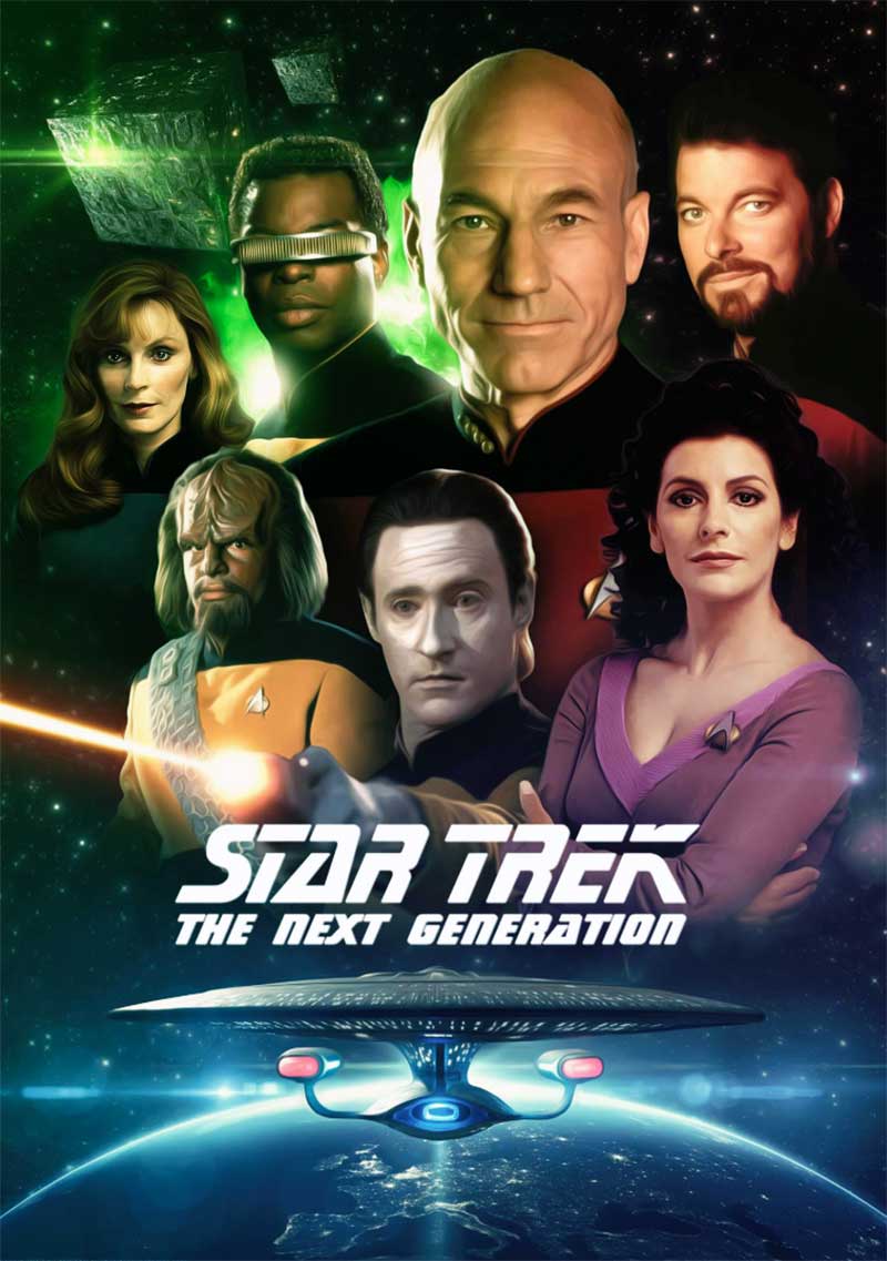 Star Trek The Next Generation 1987-1994 Series
