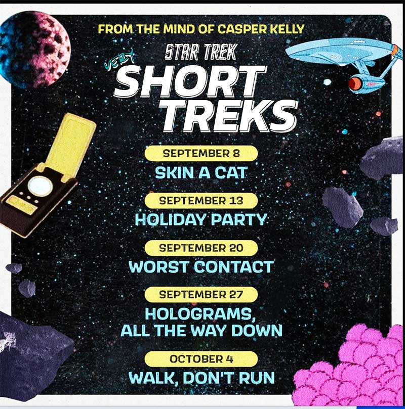Star Trek Very Short Treks 2023 Animated Series