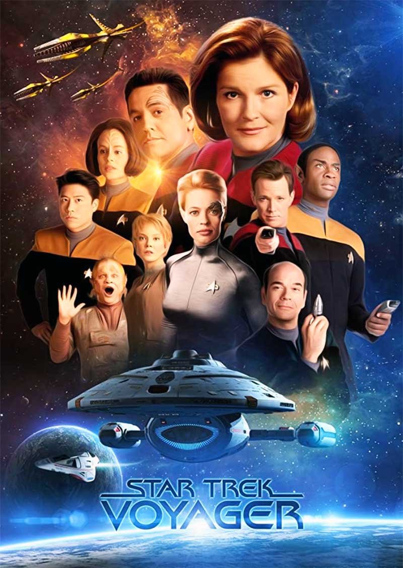 Star Trek Voyager 1995-2001 Series