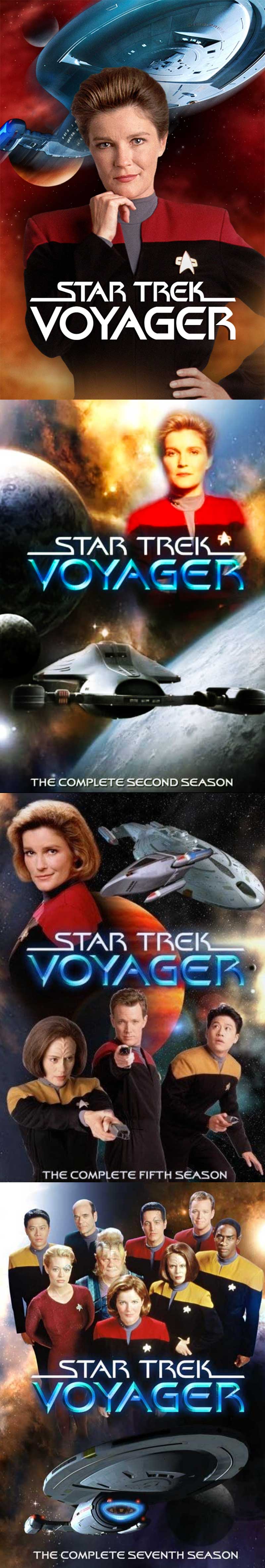 Star Trek Voyager 1995-2001 Series